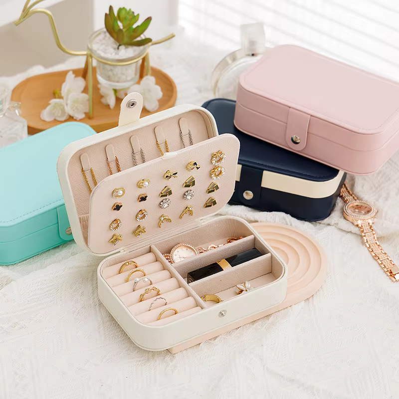 Portable Leather Jewellery Box – Lilvelle jewellery edit