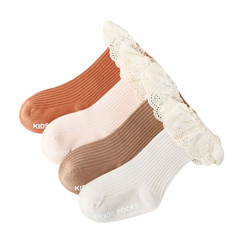 Lace Baby Knee Socks