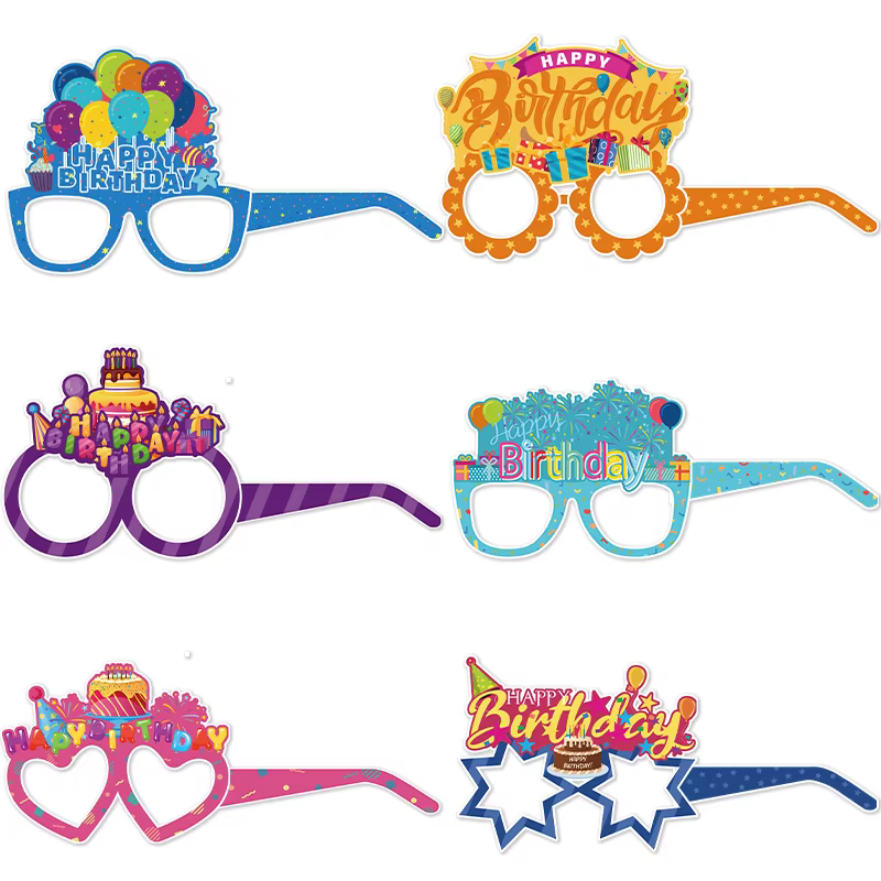 Birthday Candle Photo Glasses