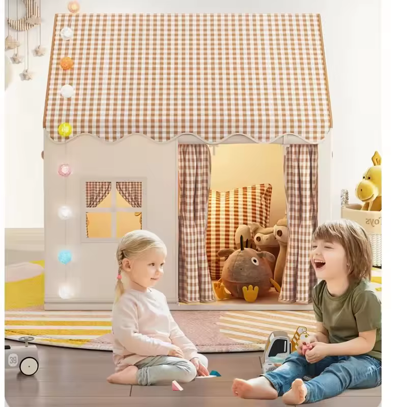 Large Pop-Up Play Tent – Khaki