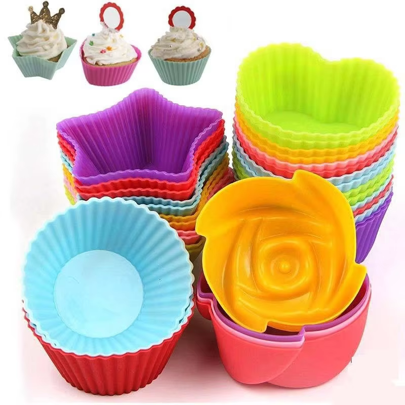 Colourful Silicone Baking Cups – Lilvelle Chanukah party finds