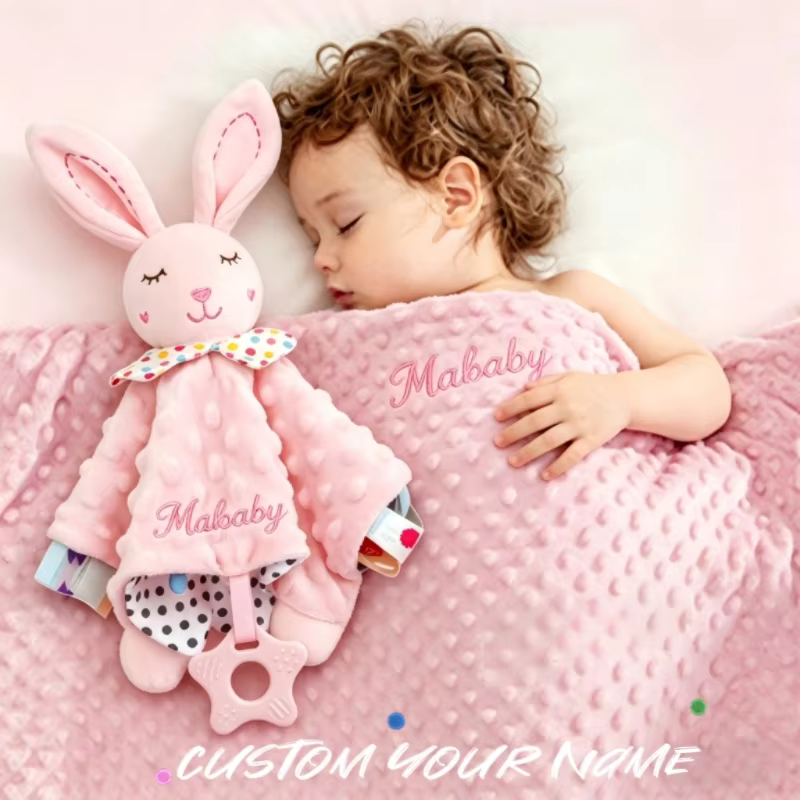 Personalised Name Minky Pram Blanket Set – Lilvelle Pram & Buggy Extras find