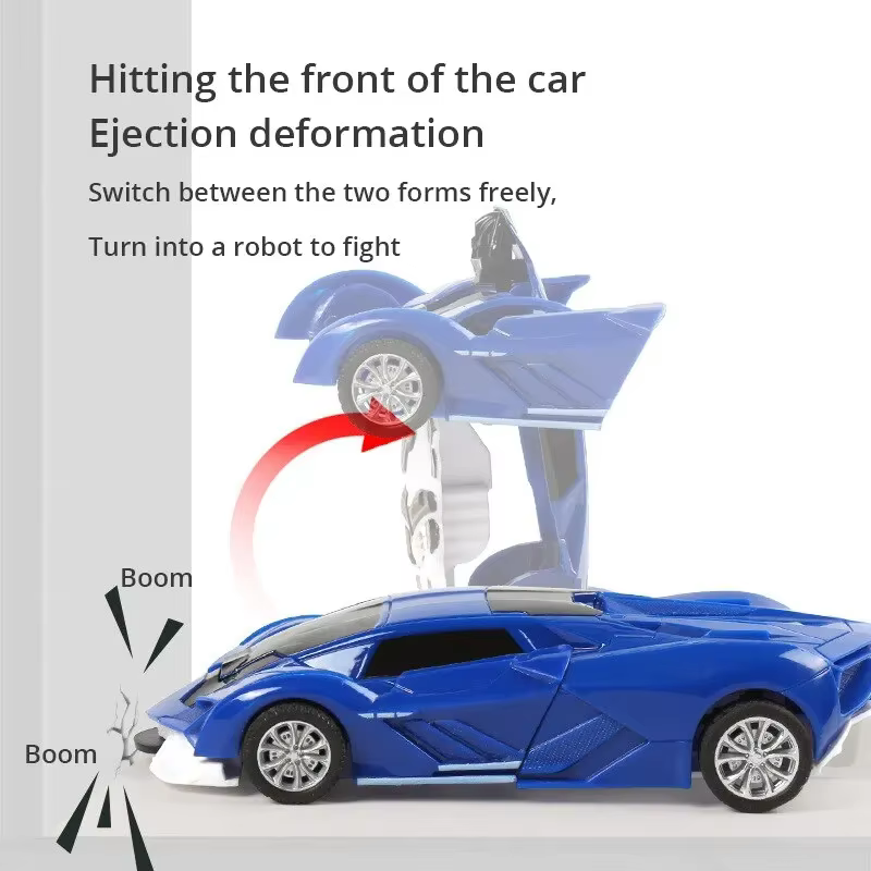 One-Key Transforming Car Toy