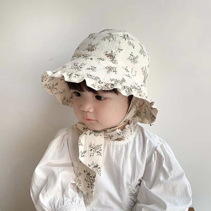 Floral Brim Sun Hat