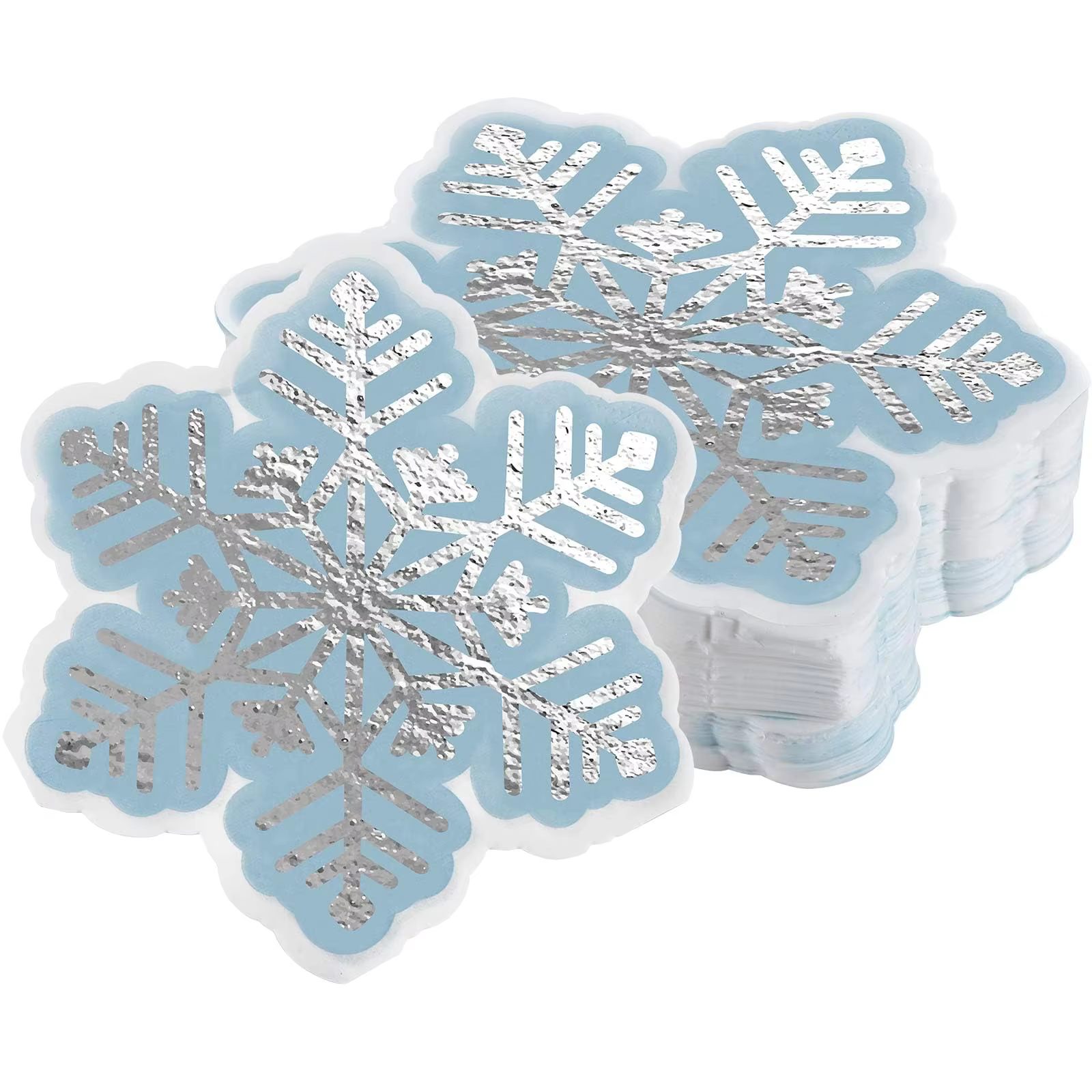 Snowflake napkins