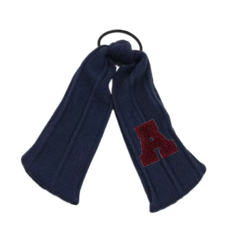 Chenille Letter Patch Headband