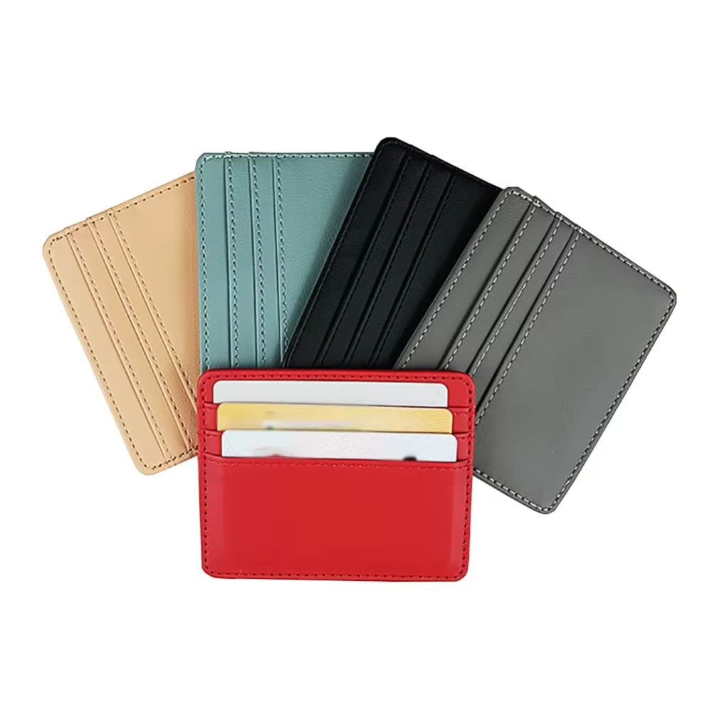 Slim leather card holder – Lilvelle Chanukah gift guide