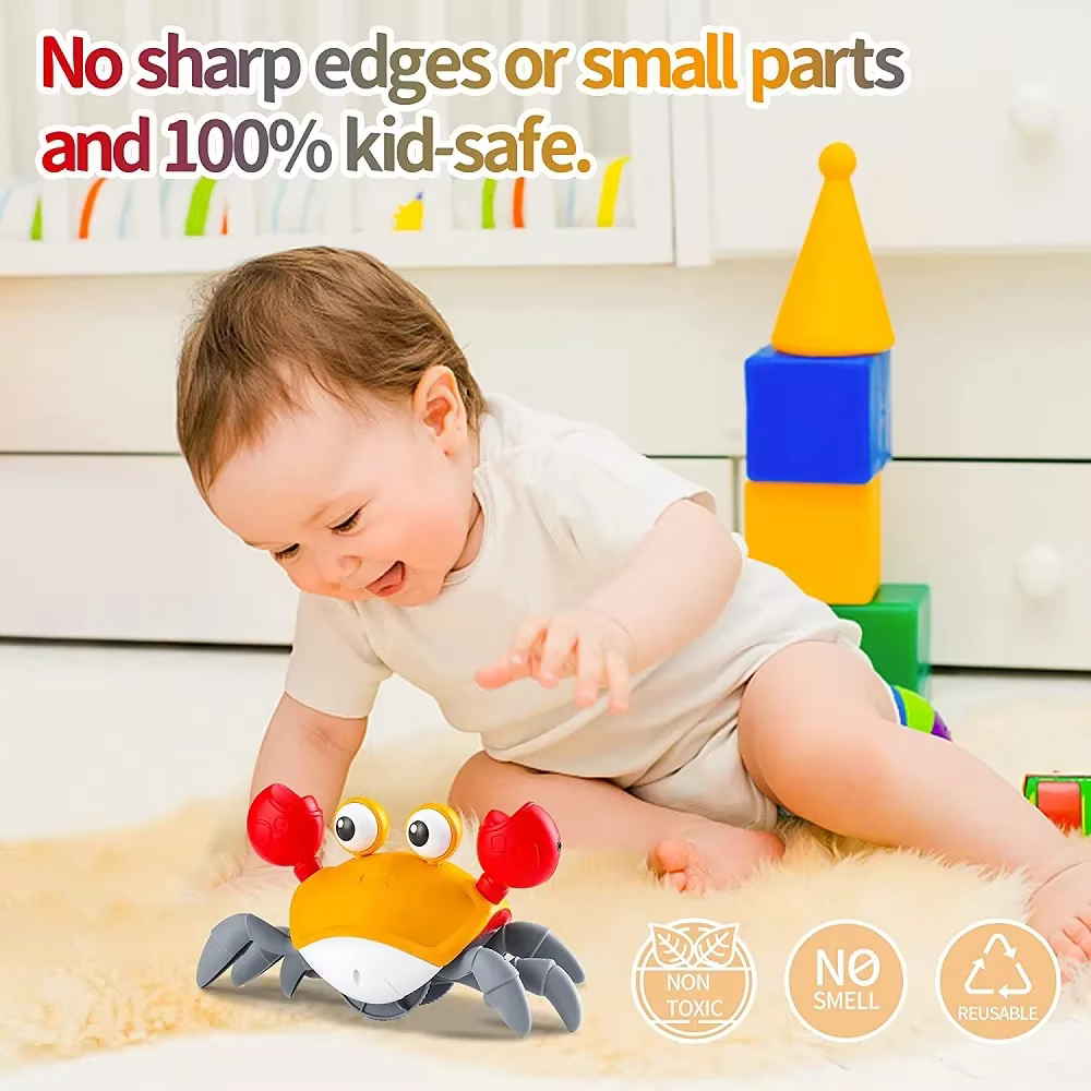 Crawling Crab Toy – Blue