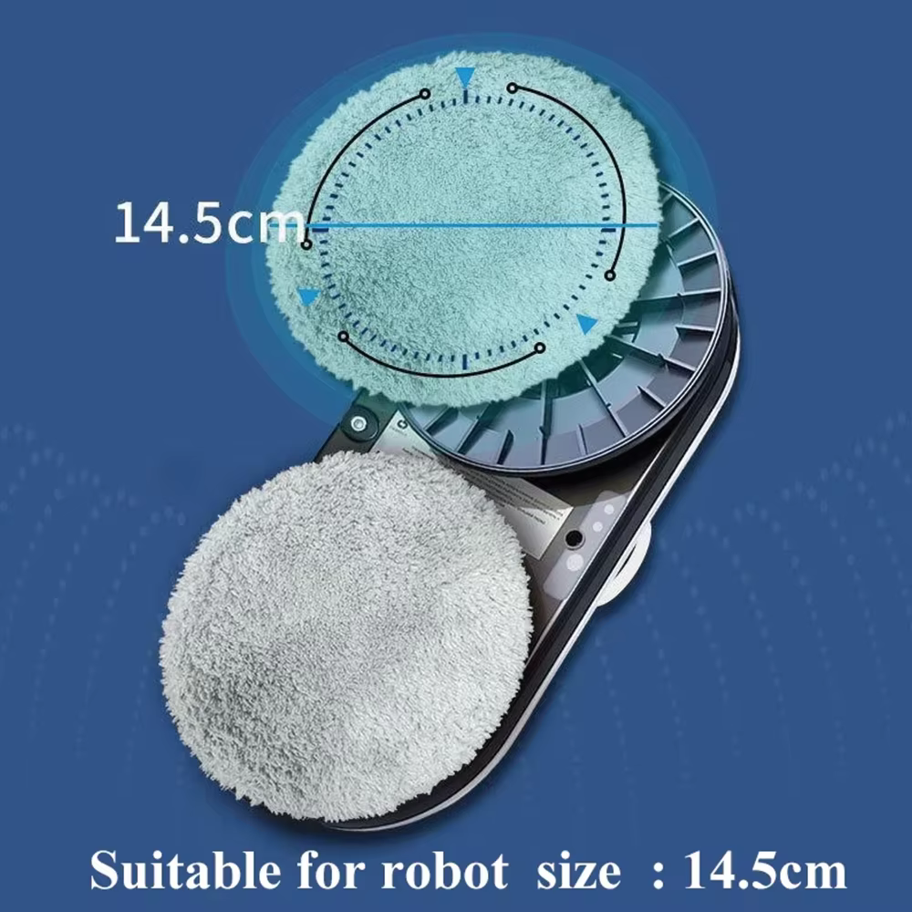 Accessories Microfiber Cleaning Rag For Window Cleaner Robot