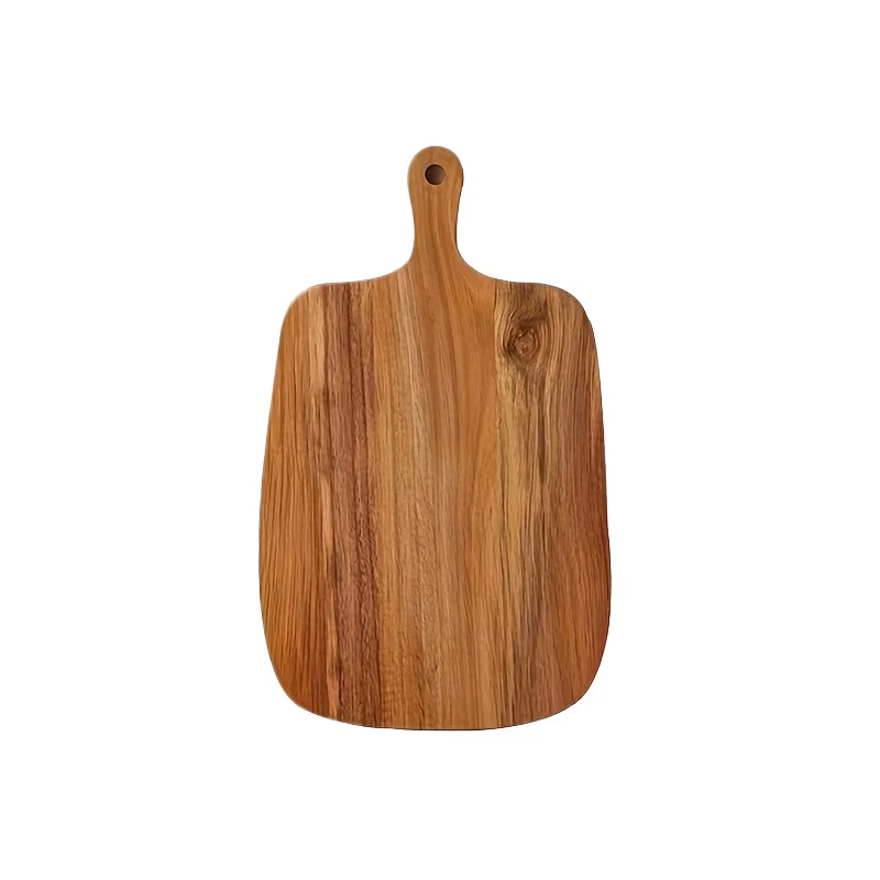 Wooden serving board with handle – Lilvelle Chanukah party finds