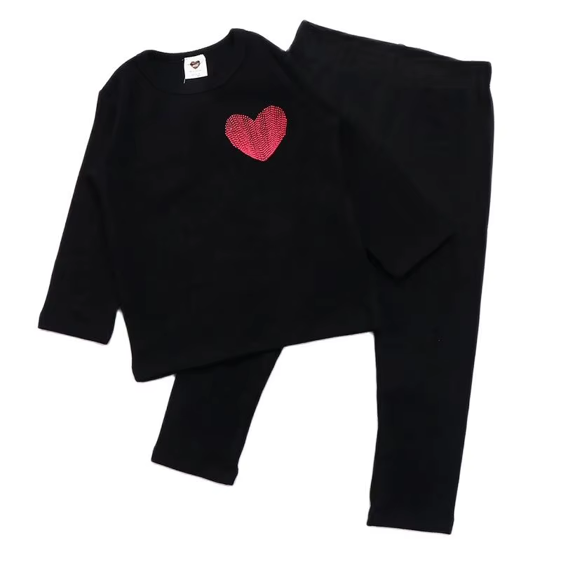 Ribbed Kids' 2-Piece Set from Bloom Family Fashion on AliExpress