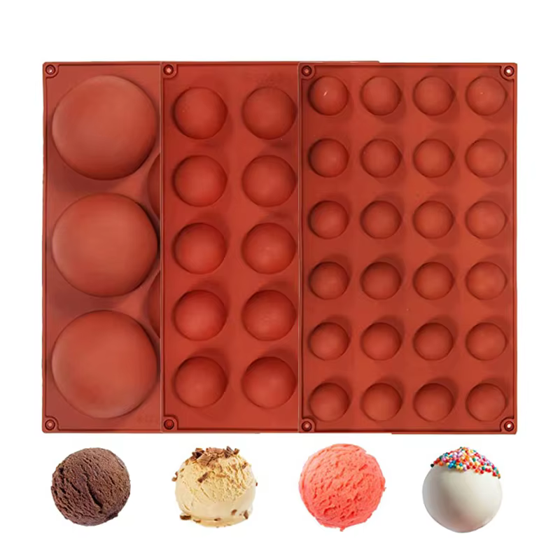 Half-sphere silicone mould – Lilvelle Chanukah party finds