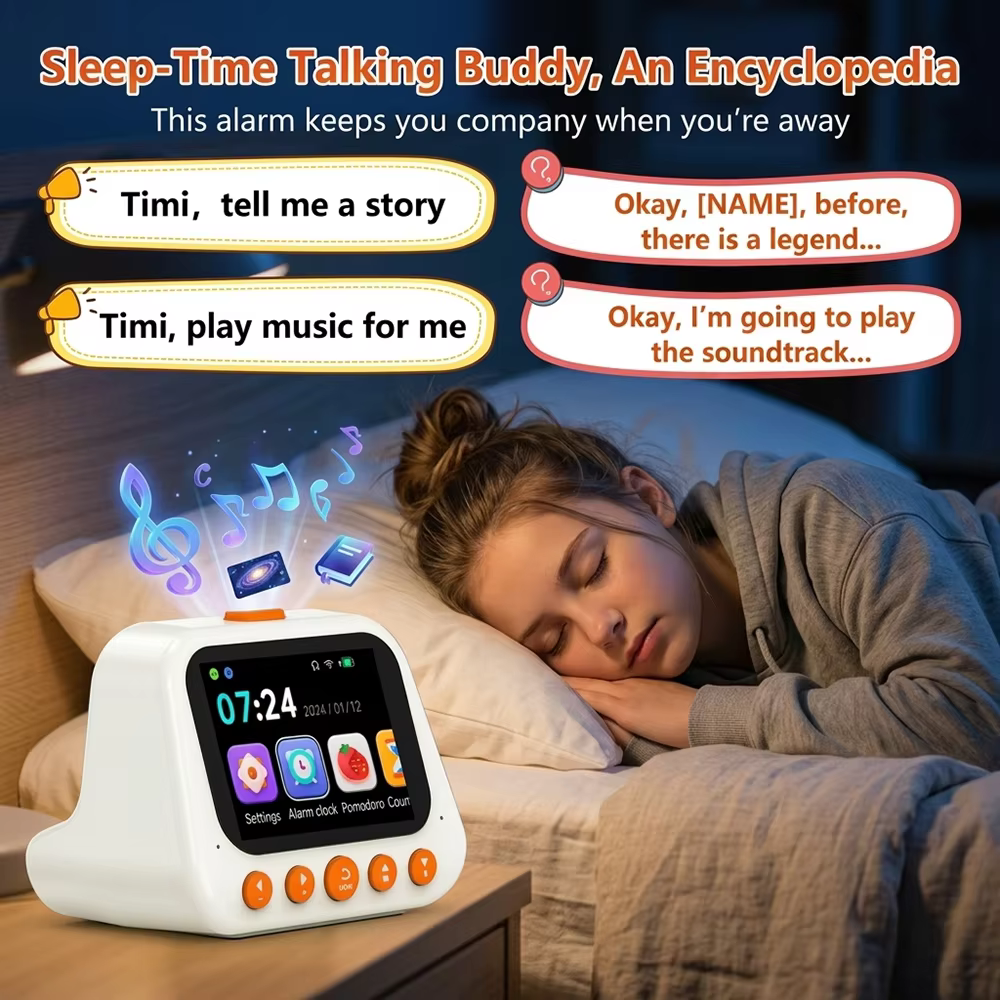 Talking Robot Alarm Clock