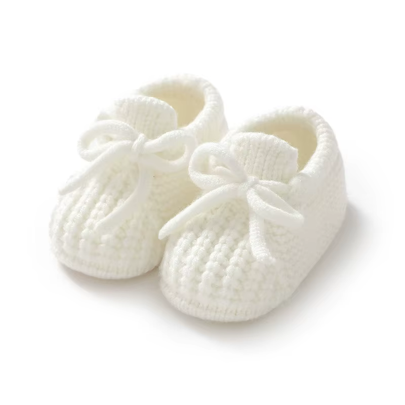 Knitted Baby Booties