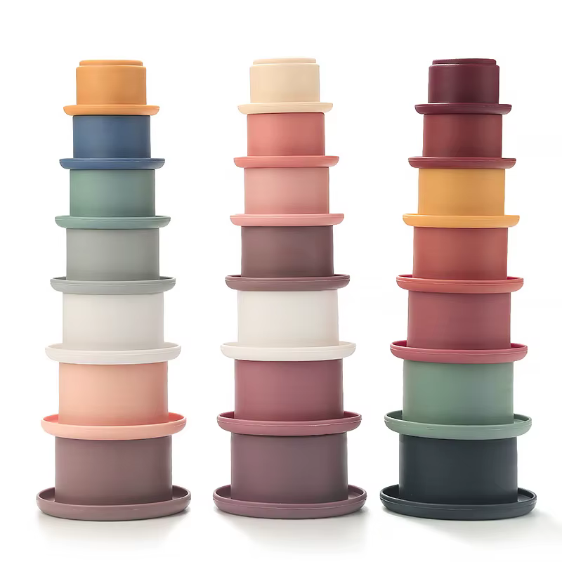Silicone Stacking Cups