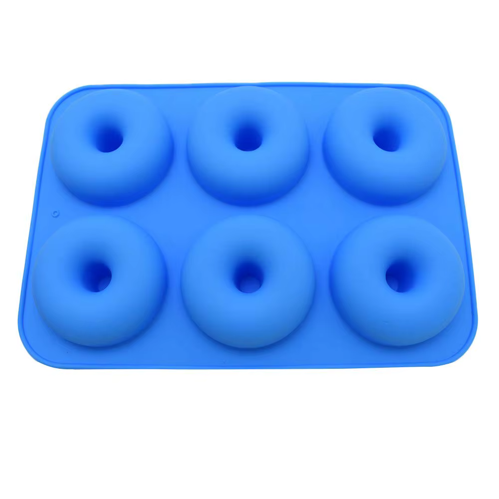 6-Cavity Silicone Donut Mould