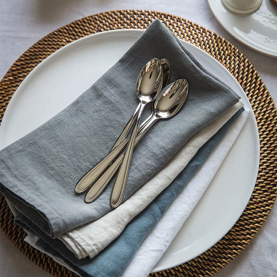 Pure Linen Napkins, Set of 4