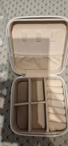 Leather Travel Jewellery Case