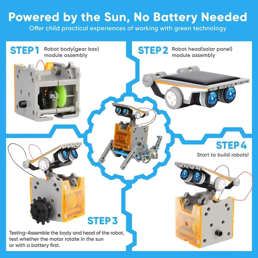 Solar Powered STEM Robot