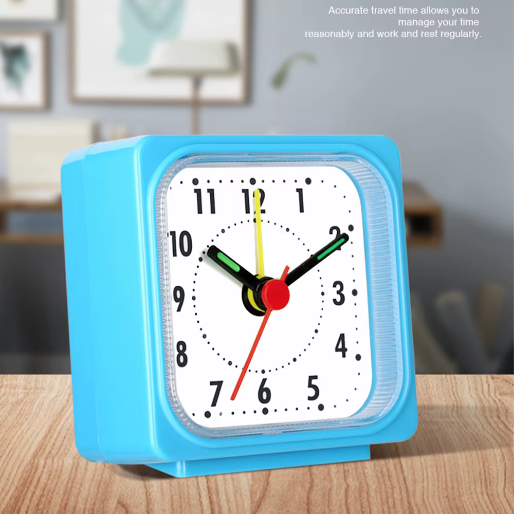 Square Acrylic Bedside Clock
