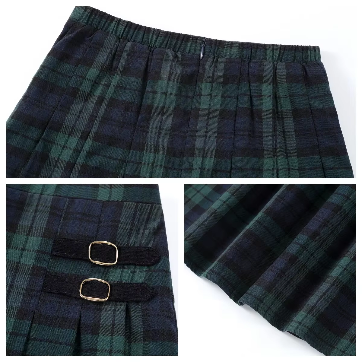 Navy Tartan Family Matching Collection