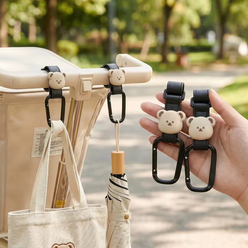 Cute Bear Pram Hooks