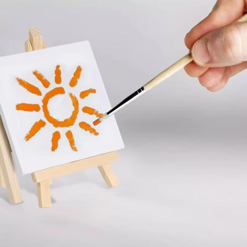 Mini Easel & Canvas Craft Set
