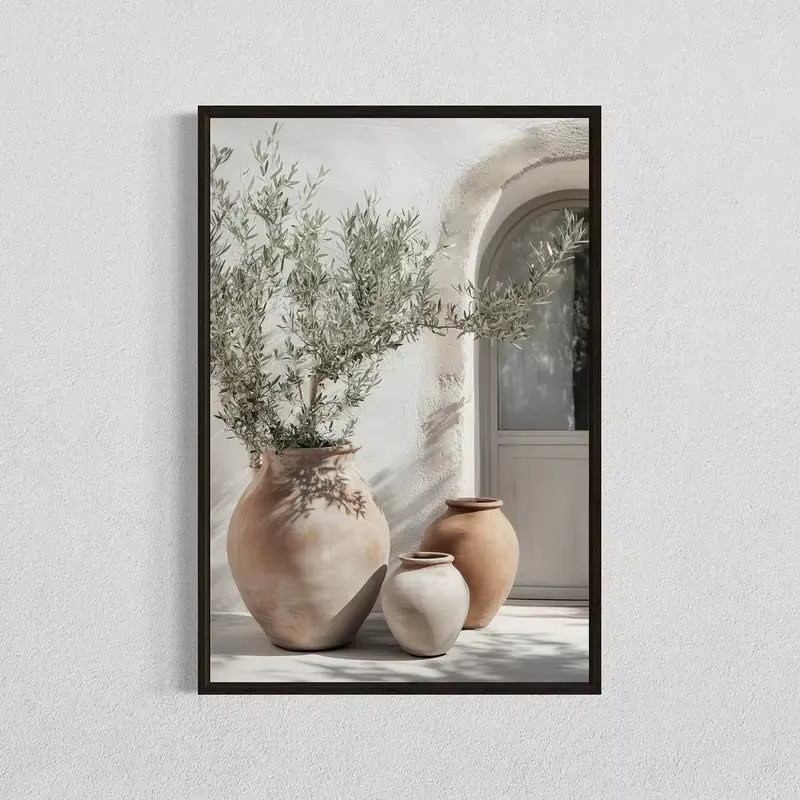Olive Tree Canvas Art Print