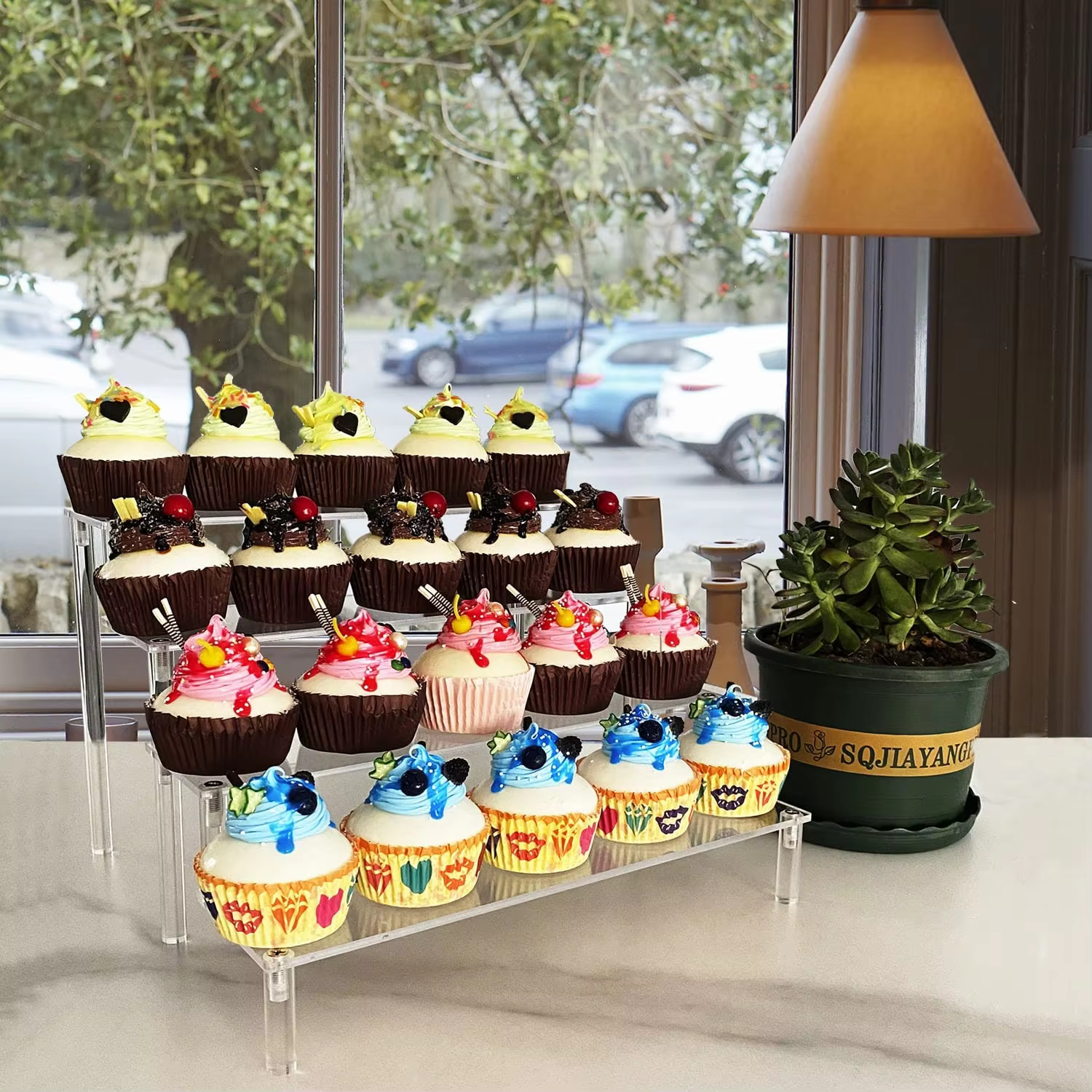 Tiered Acrylic Display Riser