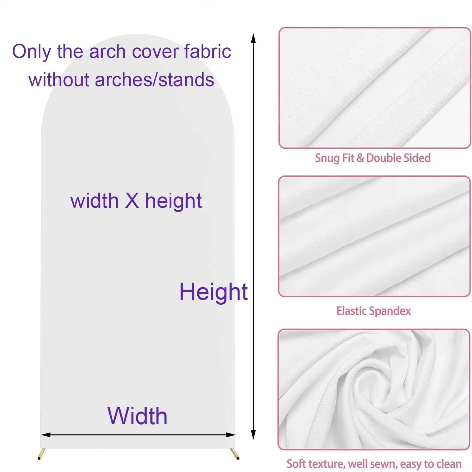 Upsherin Arch Backdrop – Blue Floral