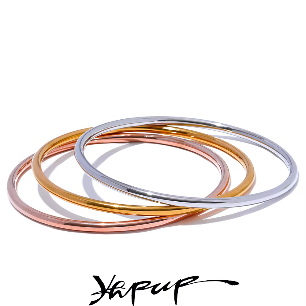 Yhpup Classic Gold Bangle – Lilvelle jewellery edit