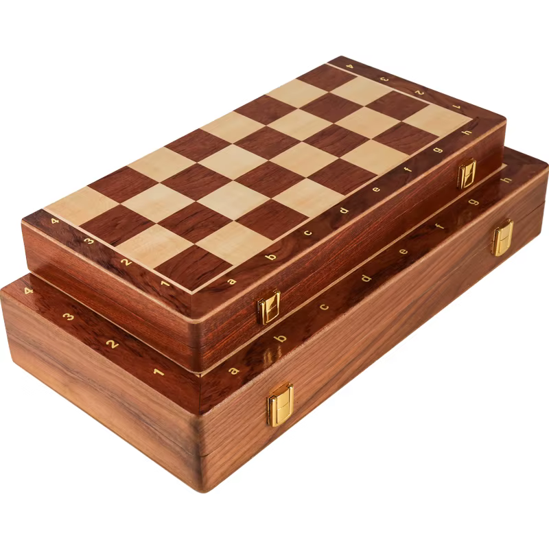Wooden Folding Chess Set