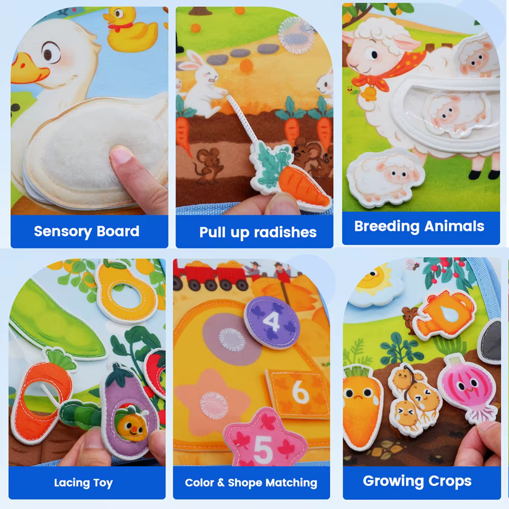 Felt Farm Quiet Book