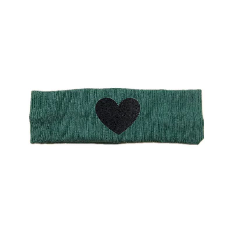Chenille Heart Patch Headband