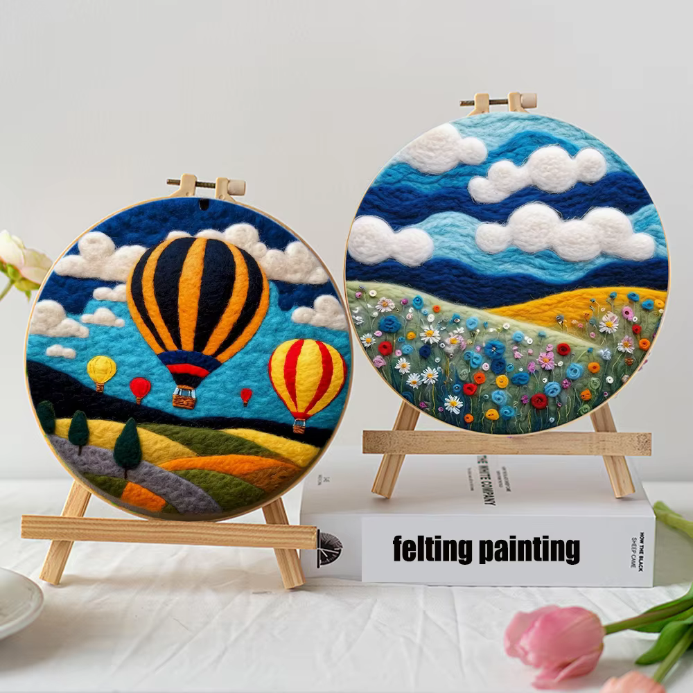 Wool Felting Picture Kit
