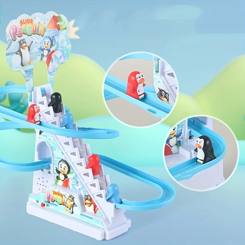 LED Penguin Race Set – Lilvelle Chanukah party finds