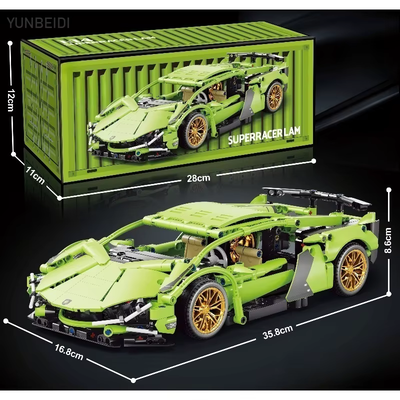 Technic Racing Car (1280+ pcs)