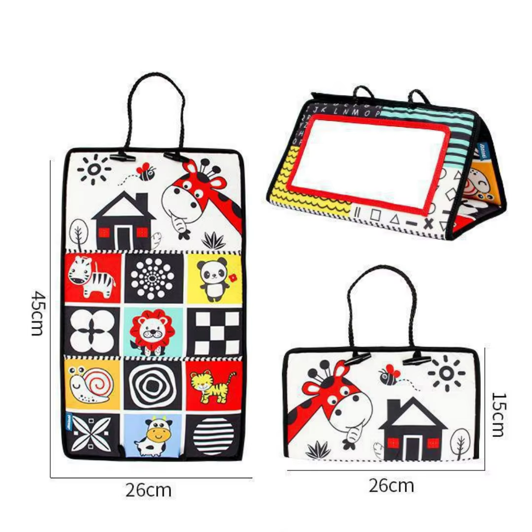 Tummy-Time Soft Book & Mirror