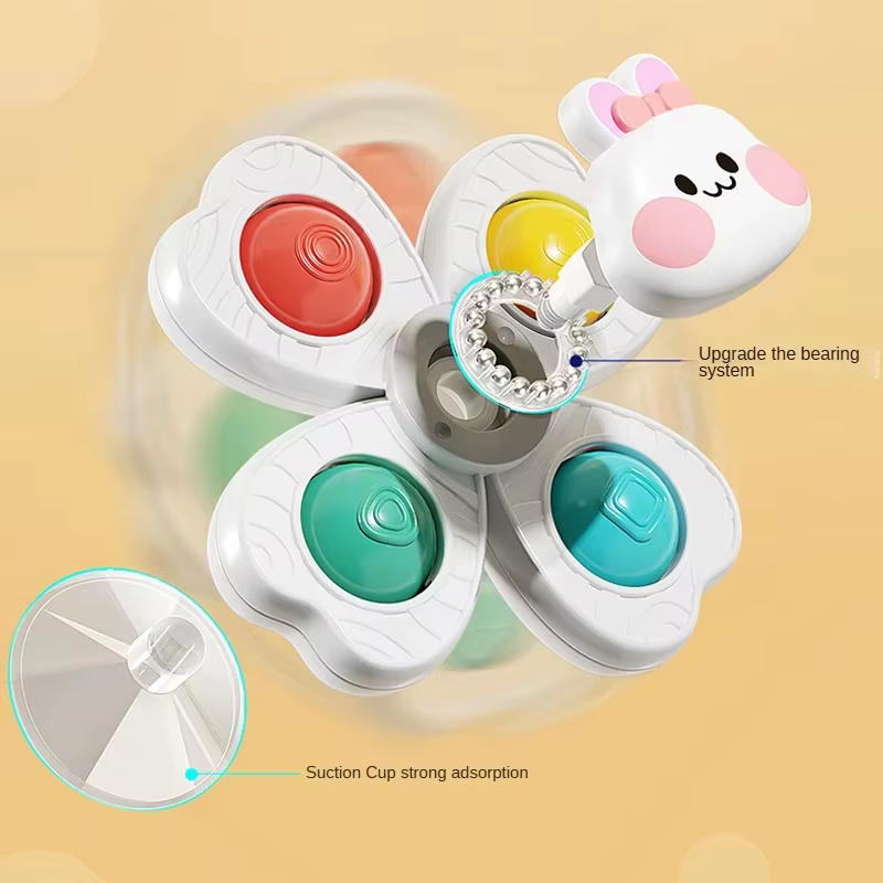 Bath Spinner Suction Toys