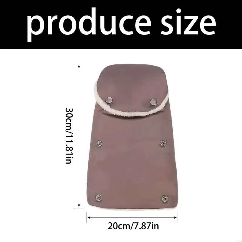 Pram Hand Muffs – Waterproof & Fleece Lined