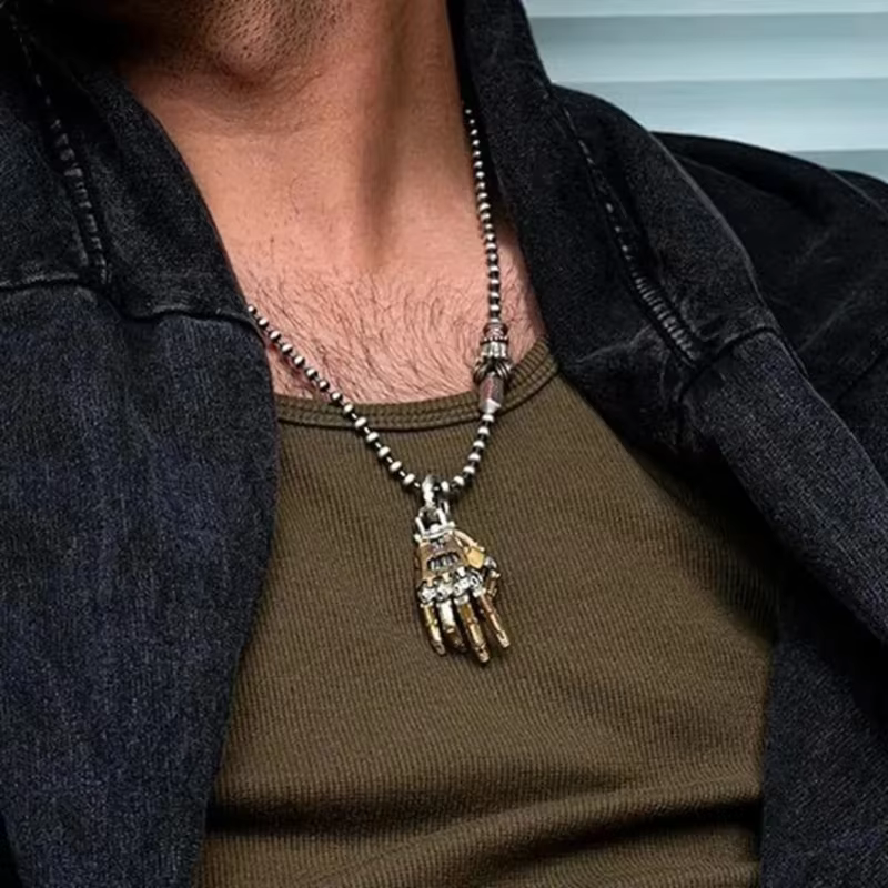 Mini Mechanical Hand Charm