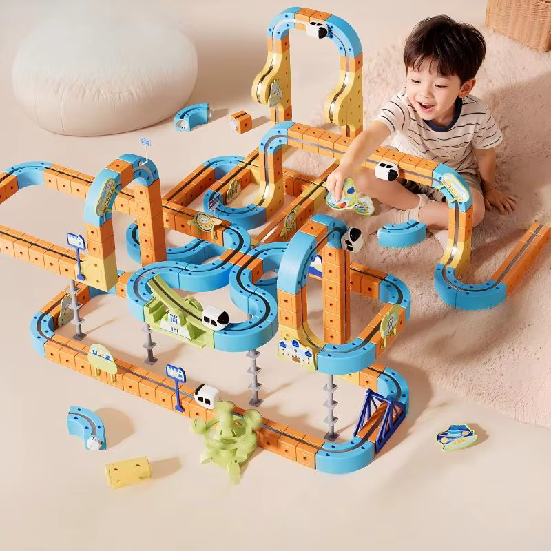 Magnetic Train Track Set – Mid-level set