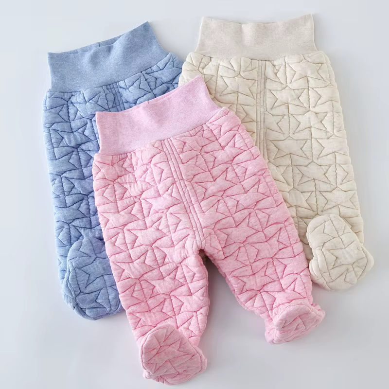 Cotton Baby Footed Leggings – Style 3 from Yibebe on AliExpress