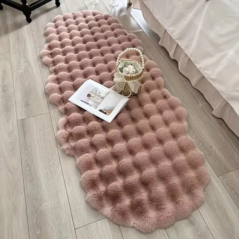 Cream Cloud Bubble Rug