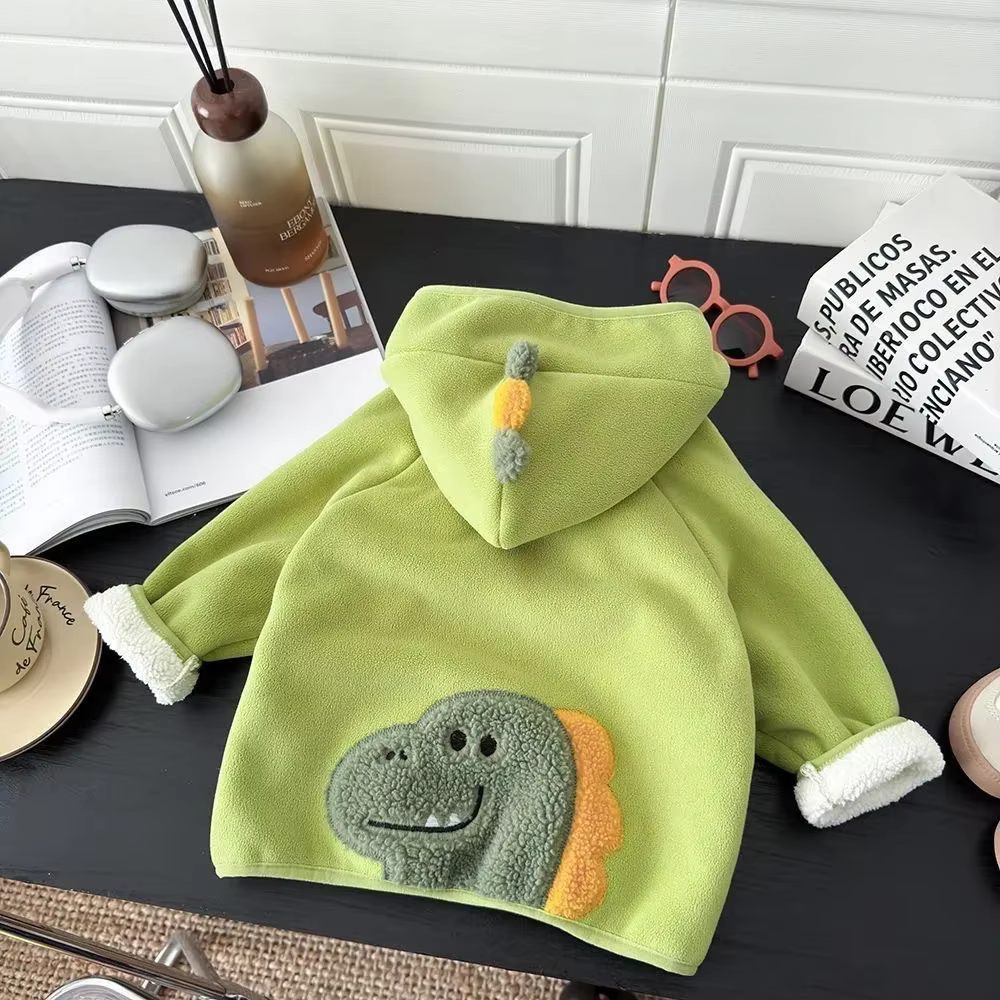 Animal-Hood Fleece Coat