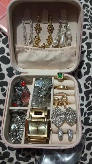 Mini Travel Jewellery Box