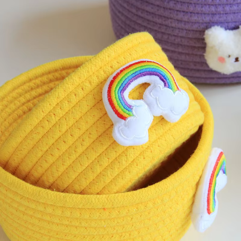 Woven Animal Storage Baskets