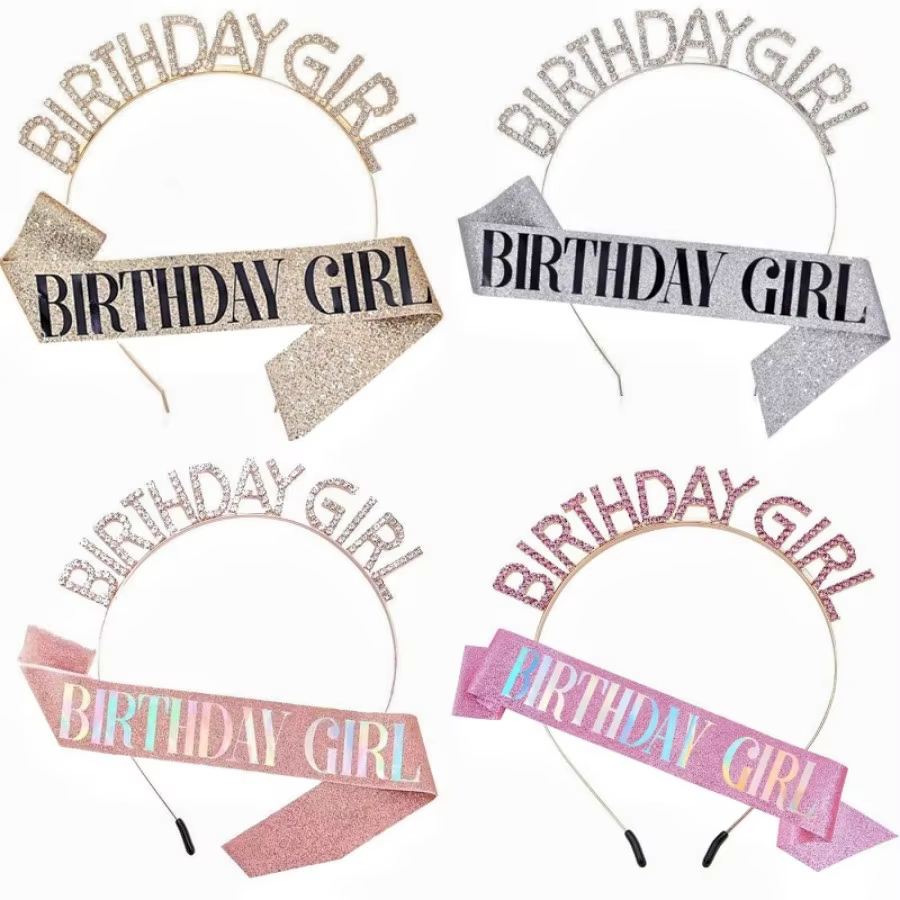 Birthday Girl Sash & Headband Set – Lilvelle birthday finds