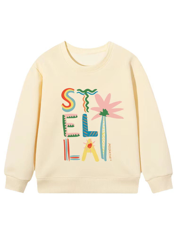 Girls' Stella Palm Graphic Sweatshirt