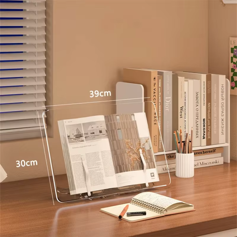 Clear Acrylic Adjustable Reading Stand